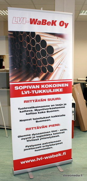 85x200 cm kuvateline Roll-Up