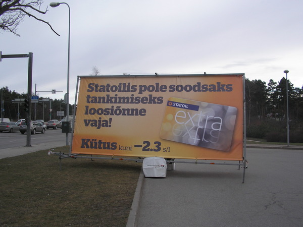 Reklaamtreiler Pärnu mnt Reklaamtreiler Pärnu mnt