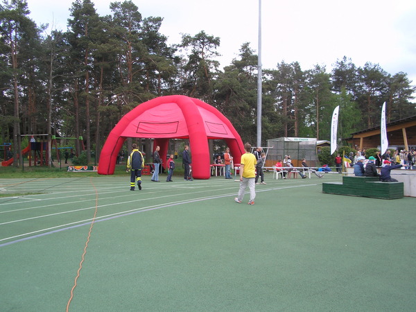 Täispuhutav telk 8x8m