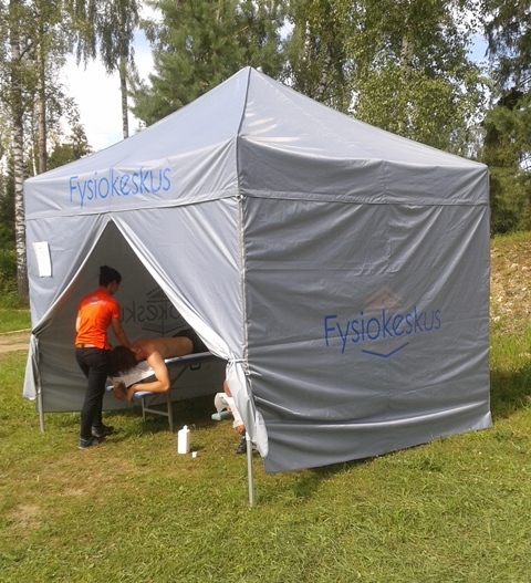 3x3m Fysiokeskus telk 3x3m Fysiokeskus telk