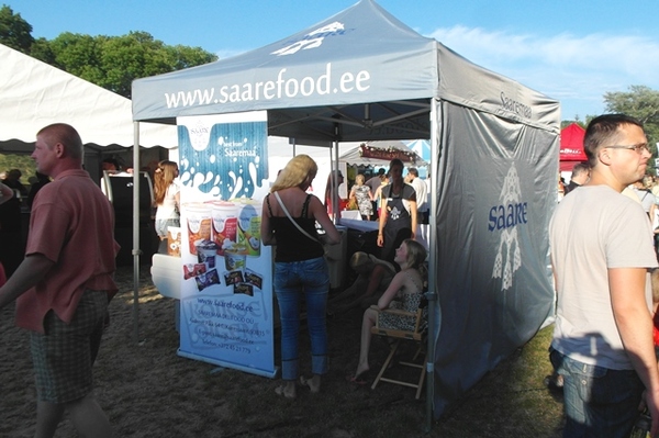 Pop up telk ja roll up Saarefood.ee Pop up telk ja roll up Saarefood.ee