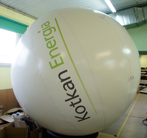 Mainospallo Kotkan Energia 2,5m Mainospallo Kotkan Energia 2,5m
