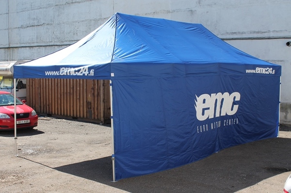 EMC 4x8m mainosteltta