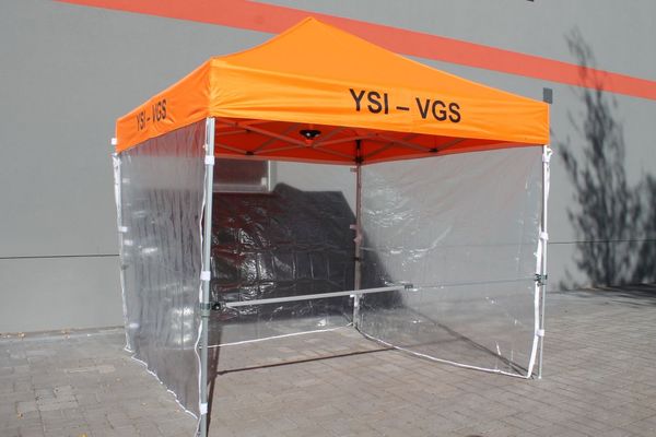 3x3m oranssi pop up teltta 3x3m oranssi pop up teltta