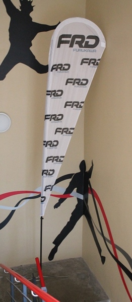 FRD beach flag RM FRD beach flag RM