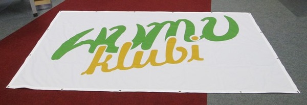 Mainosbanneri Humu Klubi Mainosbanneri Humu Klubi