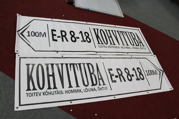 PVC banneri 2200x600mm PVC banneri 2200x600mm