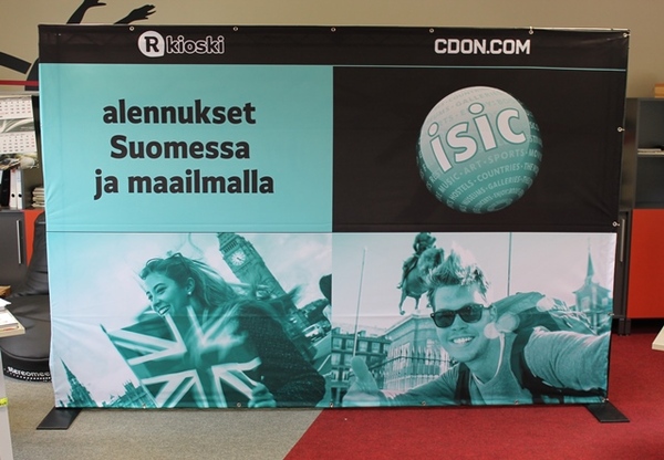 Mainosseinä 3x2m