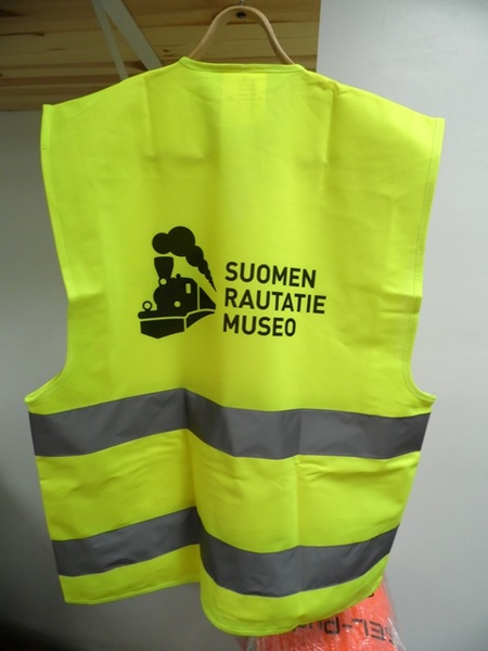 Heijastinliivi Suomen Rautatie Museo Heijastinliivi Suomen Rautatie Museo
