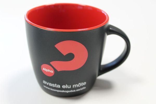Logoga kruus Alpha Logoga kruus Alpha