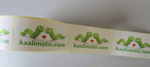 Kaalimato reklaamkleebis Kaalimato reklaamkleebis