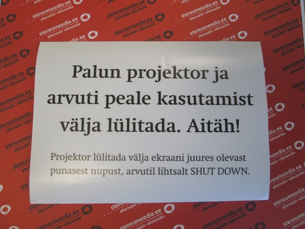 Infokleebis A5 Infokleebis A5