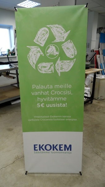 X-tyyppinen mainosbanneri X-tyyppinen mainosbanneri