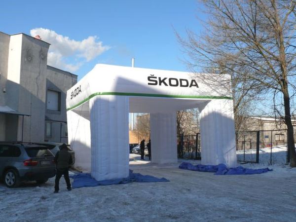 8x8m täispuhutav tankla 8x8m täispuhutav tankla