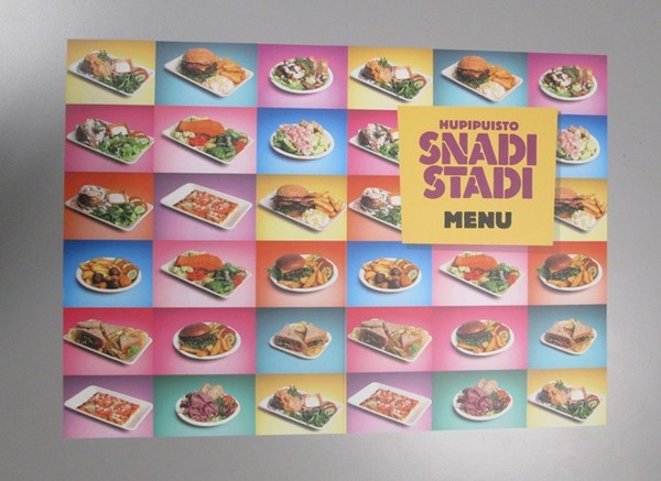 Ruokalista SnadiStadi