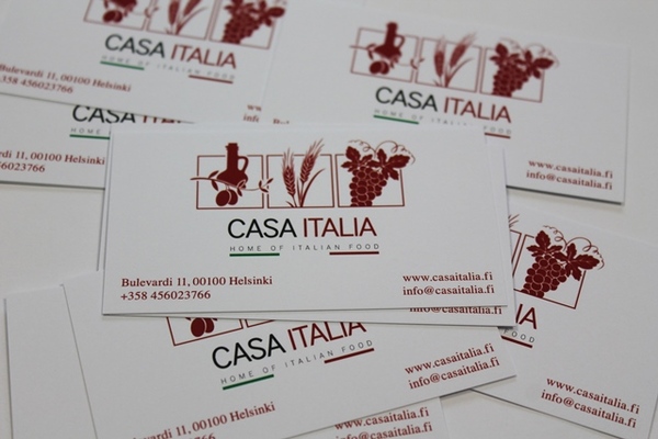 Visiitkaardid CasaItalia