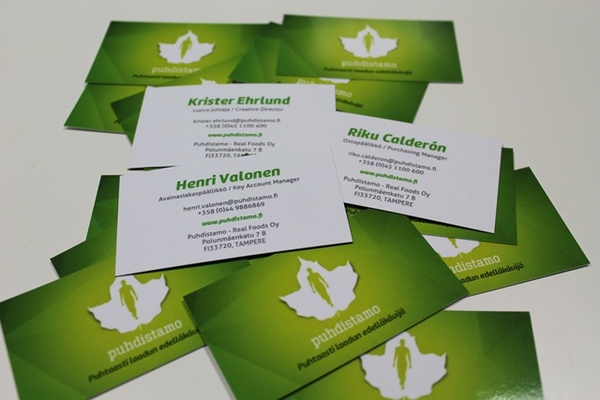 Visiitkaardid RealFoods