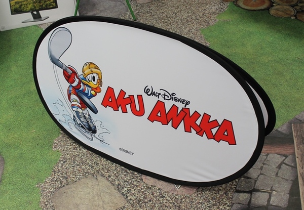 Soft banneri Aku Ankka 120x70cm Soft banneri Aku Ankka 120x70cm