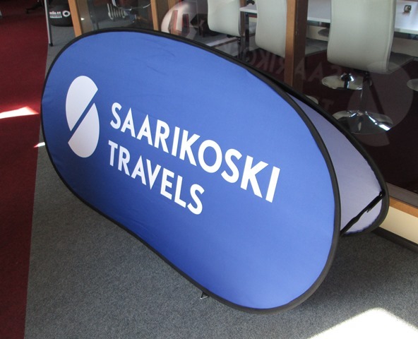 Banneri Saarikoska Travels 200x100cm Banneri Saarikoska Travels 200x100cm