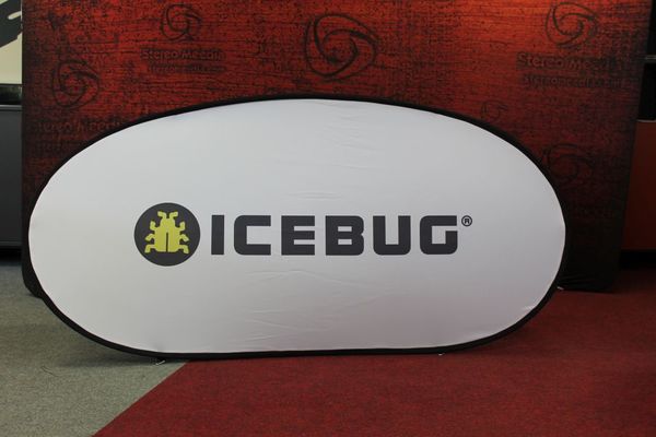 Icebug kangast reklaam 200x100cm