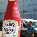 Heinz tomatiketsupi täispuhutav tootekoopia