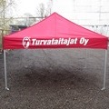 Pop up teltta Turvataitajat Oy