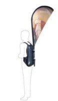 Walking bowflag